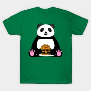 Burger Panda T-Shirt